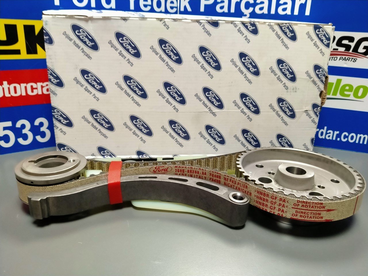 Connect Triger Yağlı Alt Kayış Seti Orjinal Ford 7g9q6p250