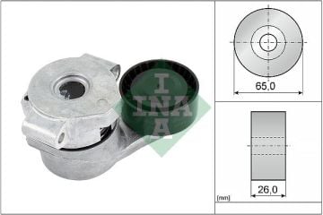 V KAYIŞ ALTERNATOR GERGI RULMANI KÜTÜKLÜ BOXER III JUMPER III DUCATO III TRANSIT PUMA 06 KLIMALI 6C1Q 6A228 AB İNA