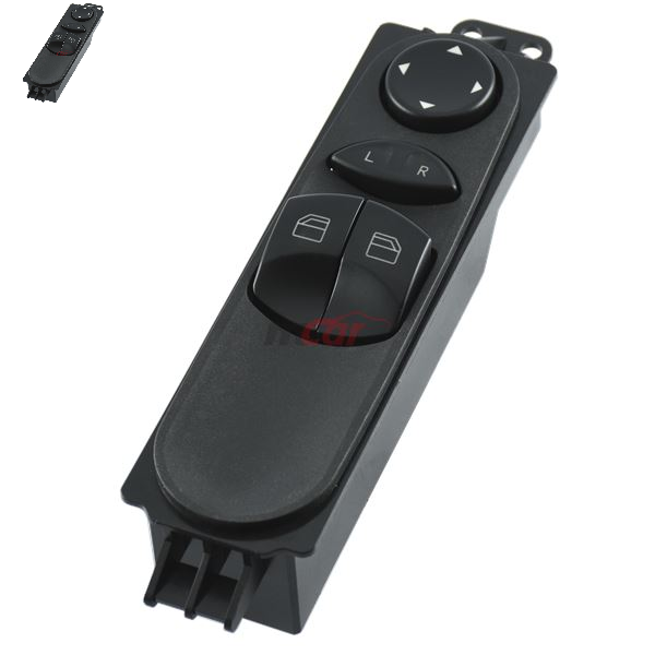 VOLKSWAGEN CRAFTER SPRINTER ÖN SOL CAM DÜĞMESİ ÇİFTLİ AYNA AYARLAMALI 06-16 ARASI 2E0959877 G-23