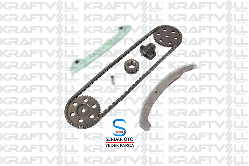Ford Mondeo 2.0 Benzinli Triger Zincir Seti Duratec 02-06 Arası Kraft 1210048 1S7G6268BC