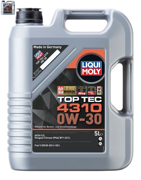 LIQUI MOLY 0W30 5LİTRE MOTOR YAĞI TOP TEC 4310