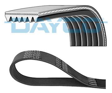 Ford V KAYIŞI 03-07 ARASI (CONNECT - 1S4Q 6C301 BA) 6PK-1715 +AC DAYCO
