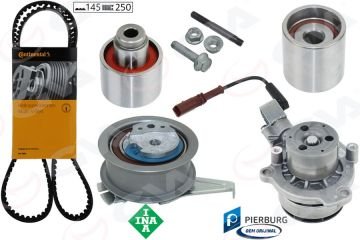 Vw Devirdaimli Sensörlü TRİGER SETİ Devirdaimli Dizel Caddy GOLF7-Audi A3-LEON-PASSAT B8 - TİGUAN T7 CLHA-CLHB-DFSD-DCZA - DCXA-CRLB-CRKB-CUVC-CXXB-CXFA-CXHA-CXHB-CXGA-CXGB DDYA-DSDF Dizel 1,6 TDİ-2,0 TDİ CONTİ CT1168WP1 04L198119B