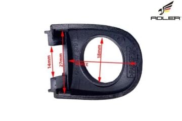 Kapı kol bademi Polo ibiza Rapid Yeti 6R4837879A 3-k-64