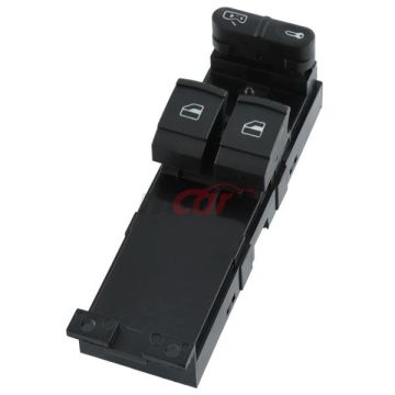 Vw Ön Sol Cam Düğmesi İkili Çiftli Golf4 Passat B5 Seat Leon 1J3959857B  3-37