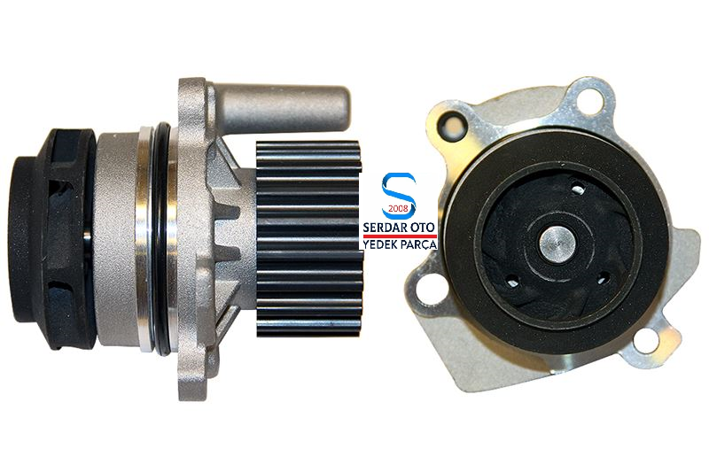 VOLKSWAGEN DEVİRDAİM SU POMPASI AUDİ A6 GOLF6 PASSAT JETTA CADDY T5 CRAFTER 03L121011J 03L121011C CAYC CAYD CAYB CKUB CAGA CAAB CGLC 1,6 TDİ-2,0 TDİ Dizel ZF-16