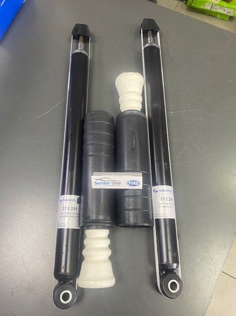 Focus Cmax VovoS40 Arka Amortisör Gazlı Takozlu Komple 2006-2011 Yıllar Arası !! 2 ADET FİYATIDIR!!! 313291 SACHS