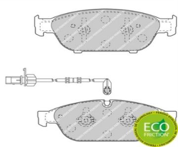 Ön Fren Balata Takım Audi A6 A7 A8 Q5 FEREDO 4397 4H0698151G (=LÜTFEN AÇIKLAMA BÖLÜMÜNÜ OKUYUNUZ=)