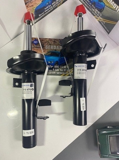 Focus Cmax Volvo Ön Amortisör Sağ ve Sol 11-14 Arası Sachs 315469 315470 TAKIM FİYATIDIR.