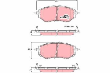 ÖN BALATA FORESTER 13 LEGACY IV 08-09