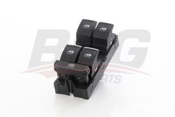 Volkswagen Ön Sol Cam Düğmesi Dörtlü Krom Düğmeli OCTAVİA PASSAT B8 GOLF7 ARTEON-POLO-TAİGO-T-CROSS-T-ROC-TİGUAN-KAROQ-KODİAQ MAHER 15891 5E0959857 ZC-16