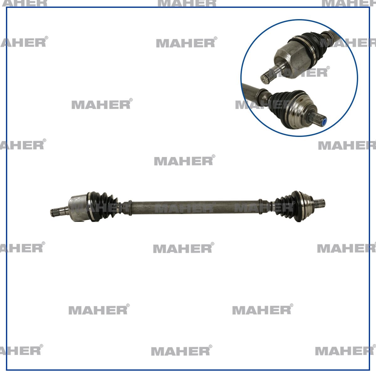 Volkswagen Ön aks sağ komple otom passat golf6 jetta blr bvy bgu 1.6 884mm 05-10 1K0407272FS QS mhr18579 D-G-9