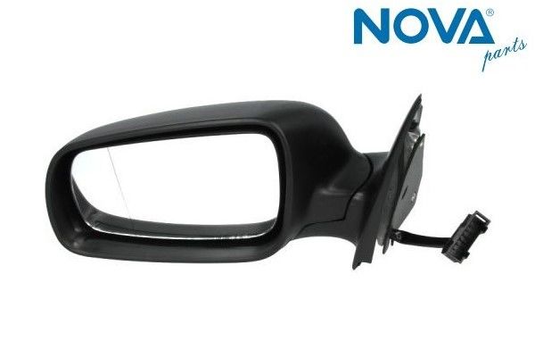 Skoda Fabia DIŞ DİKİZ AYNA SOL KOMPLE ELEKTİRİKLİ KISA KABLO FABİA 01-08 ARASI 6Y1857501BL_NOVA D1-A2