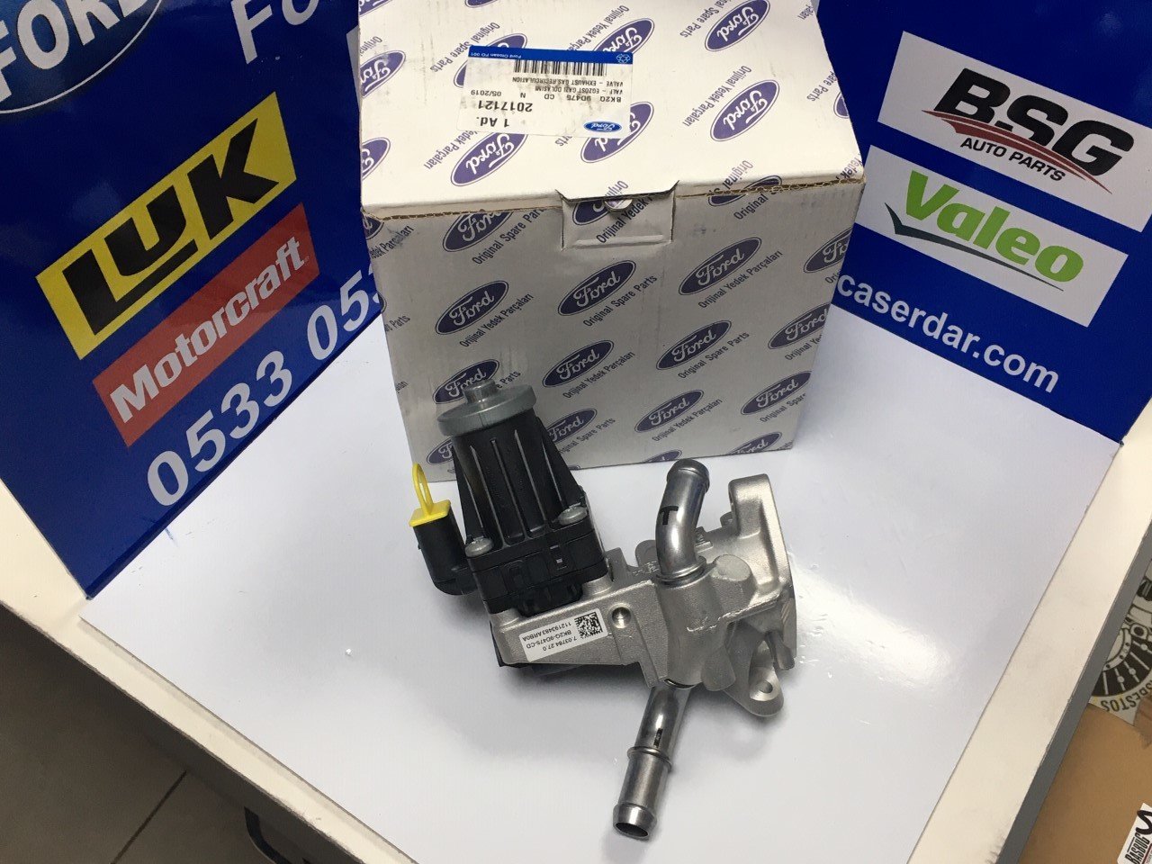 Ford Transit Egr valfi sulu 155ps 2.2 tdci 2012-2017 arası Transit ve Custom Orjinal Ford BK2Q9D475CD (Kargosu Ücretsiz)