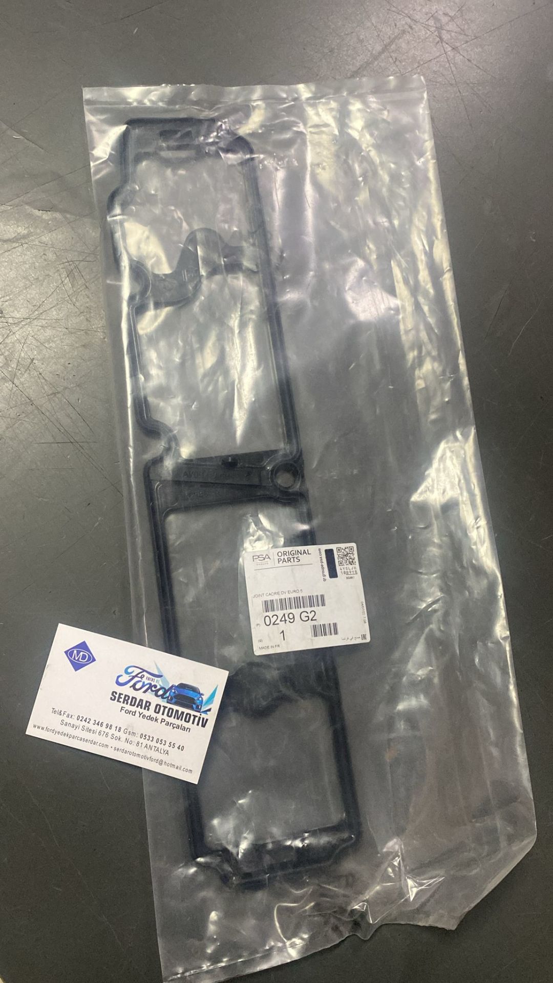 Ford Külbütör Üst Kapak contası Euro5 Euro6 Focus Cmax Volvo Kuga Courier 1.5 1.6 tdci Psa 0249g2 AV6Q6P038