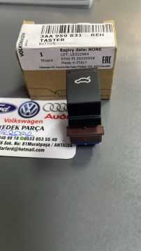 Volkswagen Passat B7 Bagaj Kapağı Açma Düğmesi 3AA959831 oRJİNAL K-10