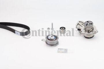 TRİGER KAYIŞ SETİ DEVİRDAİMLİ (SENSÖRLÜ) A1 A3 POLO RAPİD TOLEDO FABİA İBİZA 1.4 TDİ CUSB CUSA CUTA CYZA CYZB CONTİNANTEL CT1168WP7 04L109119D