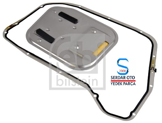 Audi Şanzıman Yağı Filtre Seti Otomatik Contalı A4 A5 A6 A8 Q5 Febi 107825 194020 0BK398009 D1-G8