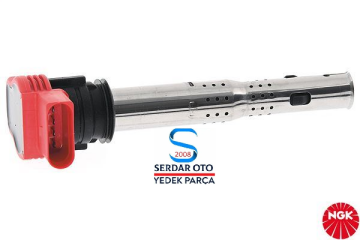 Volkswagen Ateşleme Bobini Jetta Passat Skoda TOUAREG-A6-Q7-CAYENNE 04- BAR-CGNA 3,0-4,2 FSi NGK 48041 06E905115E AR-ORT