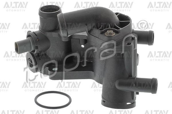 TERMOSTAT YUVASI KOMPLE POLO / İBİZA / FABİA / ROOMSTER 09-15 ARASI CGGB BUD BXW 1.4 TSİ BENZİNLİ TOPRAN 032121111CG 111176001 1-K50-ÜST