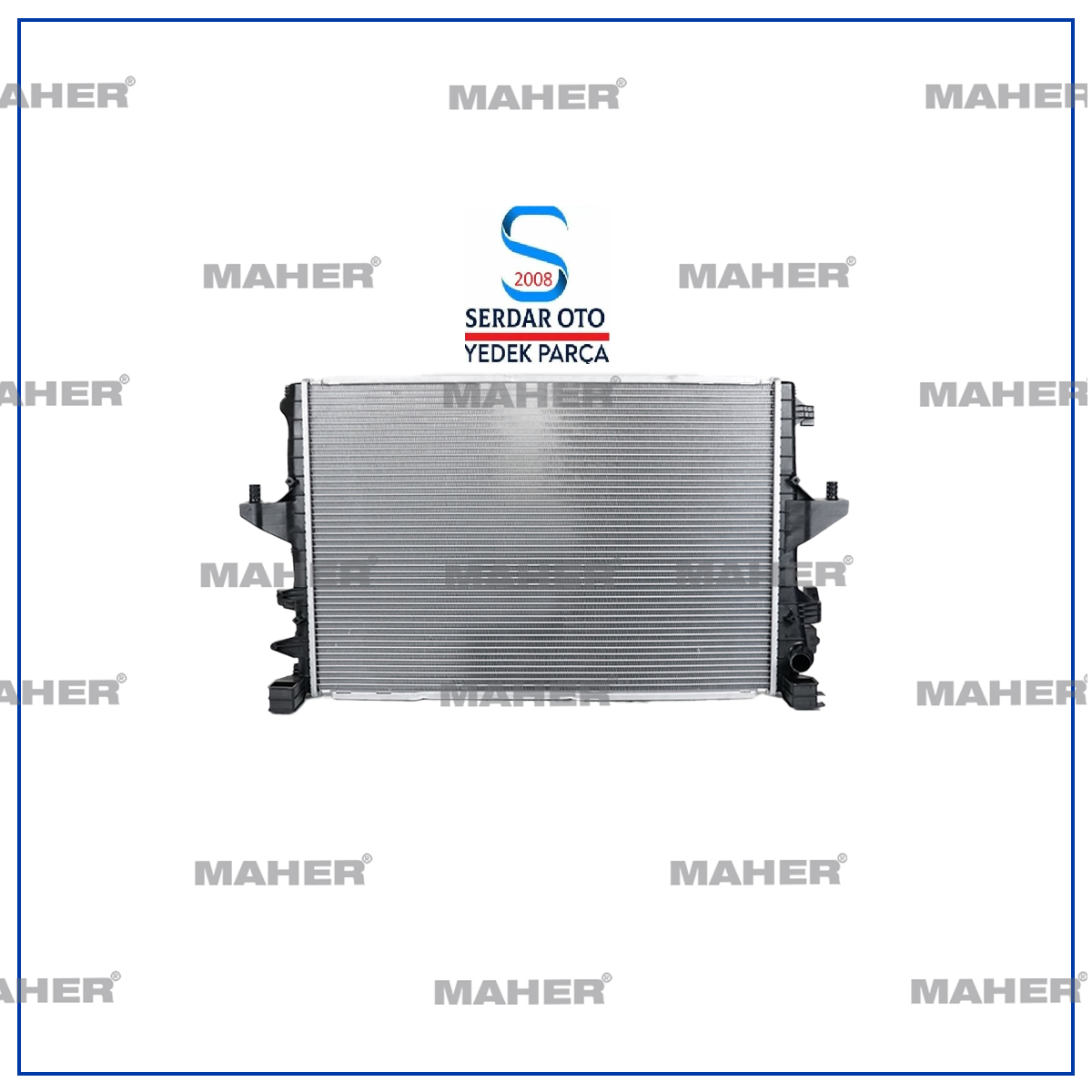 Volkswagen T6 Su Radyatörü CAAA CAAB CAAC CCHA CFCA 2.0TDİ Maher 10650 7E0121253A D1