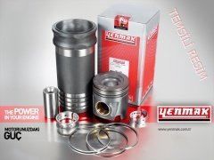 PISTON SEGMAN STD 020 KISA 7370MM P107 P1007 P206 P307 BIPPER NEMO C1 C2 C3 DV4TD 14HDI 8V FORD FIESTA 1.4 TDCI FUSION 02 12 1.4 TDCI