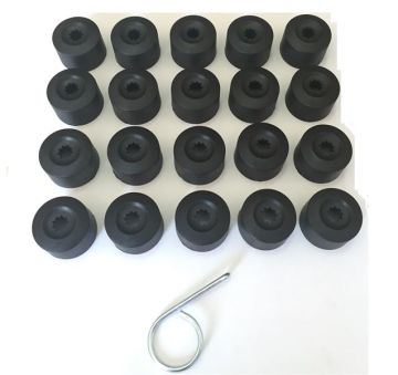 VOLKSWAGEN BİJON KAPAĞI TAKIM ÜNİVERSAL 20 ADET VW TÜM MODELLER 21030297 1K0601173 1-50