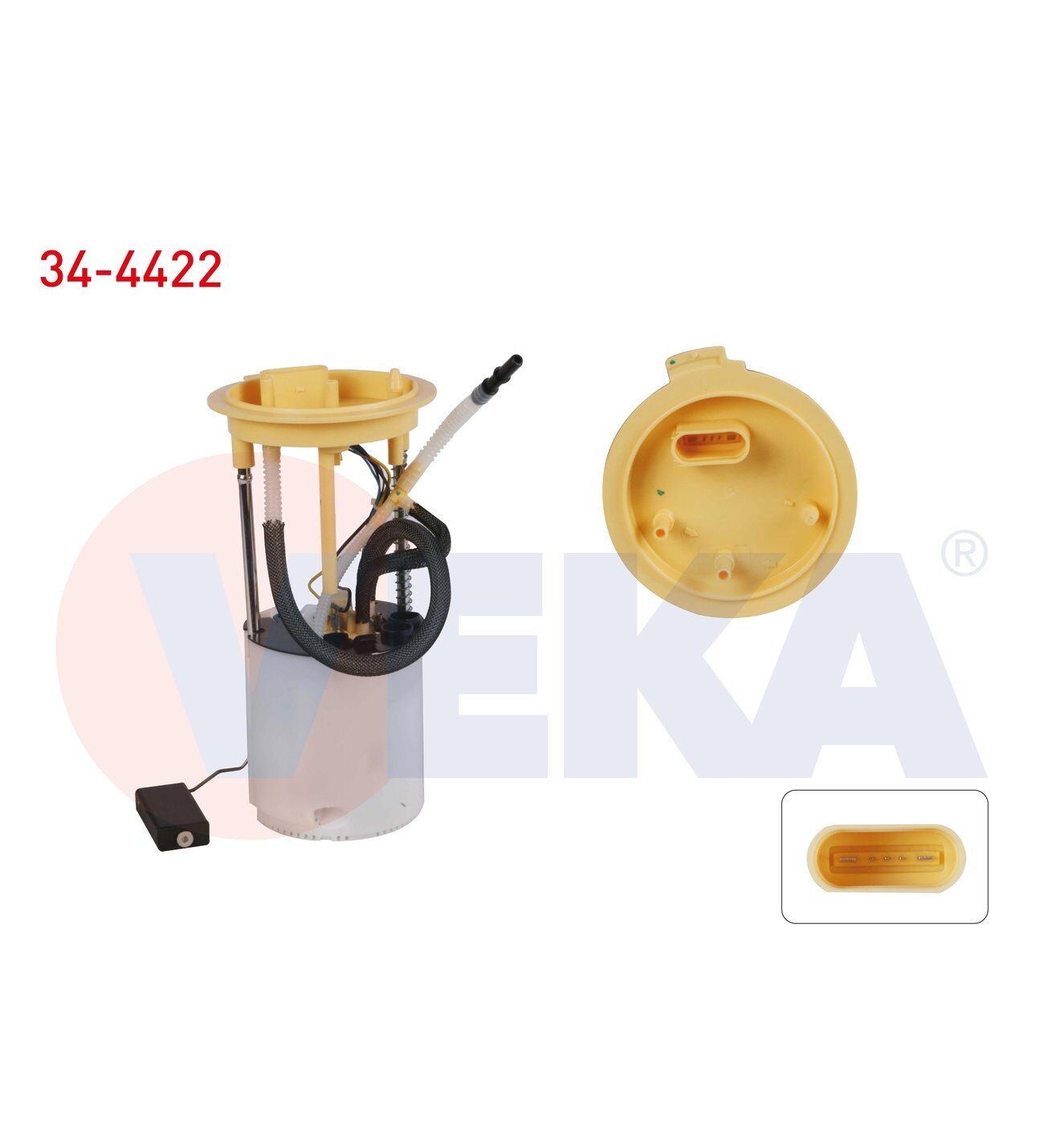 YAKIT DEPO ŞAMANDIRASI KOMPLE SUPERB GOLF5 OCTAVİA 1.6 1.9 TDİ VEKA 344422 1K0919050AC D1-D3