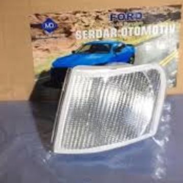 Ford Escort Ön Sinyal Sol Beyaz 1991-1995 arası Escort 4311523L DEPO