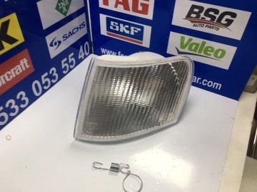 Ford Escort Ön Sinyal Sol Beyaz 1991-1995 arası Escort 4311523L DEPO