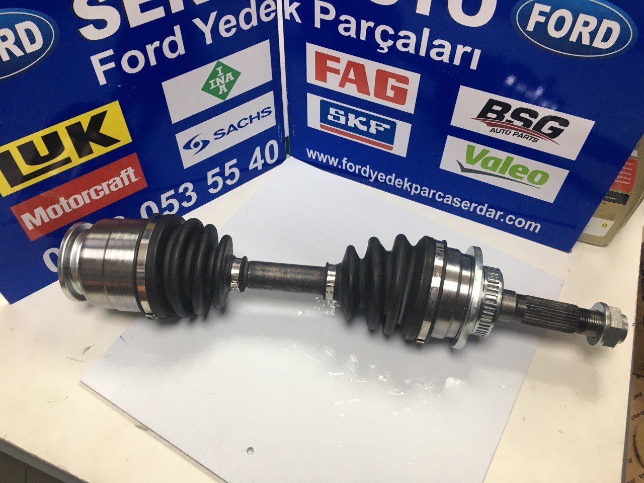 Ön aks sol komple 4X4 2002-2007 arası Ranger 2M35 3B437 AA