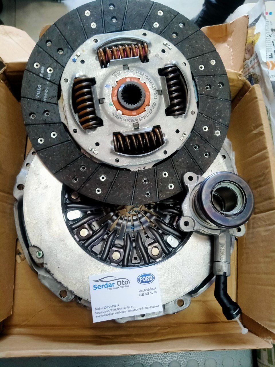 Debriyaj Seti Bilyalı 170ps Minibüs 2018-2020 Arası Ford Transit (KARGOSU ÜCRETSİZDİR)