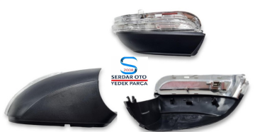 Volkswagen Dış Dikiz Ayna Kapağı Sağ Passat Scirocco 3C8949102D GKL291522 3-50