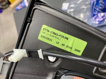 Dış Dikiz Aynası Sol Elektirikli Isıtmalı Courier 18-23 ARASI ET7617683FC Orjinal Ford