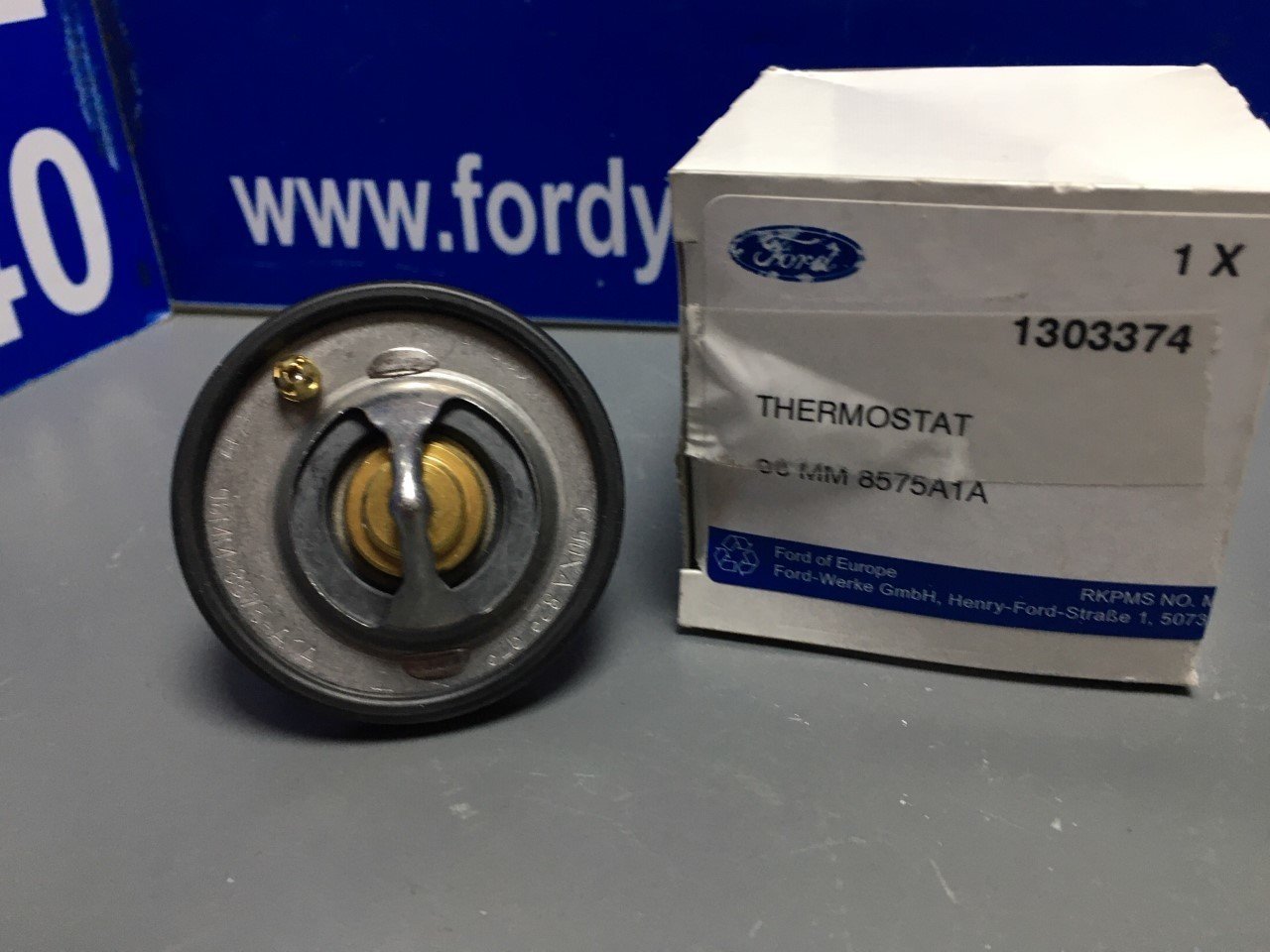 Focus Fiesta Termostat 82c Benzinli Orjinal 96mm8575