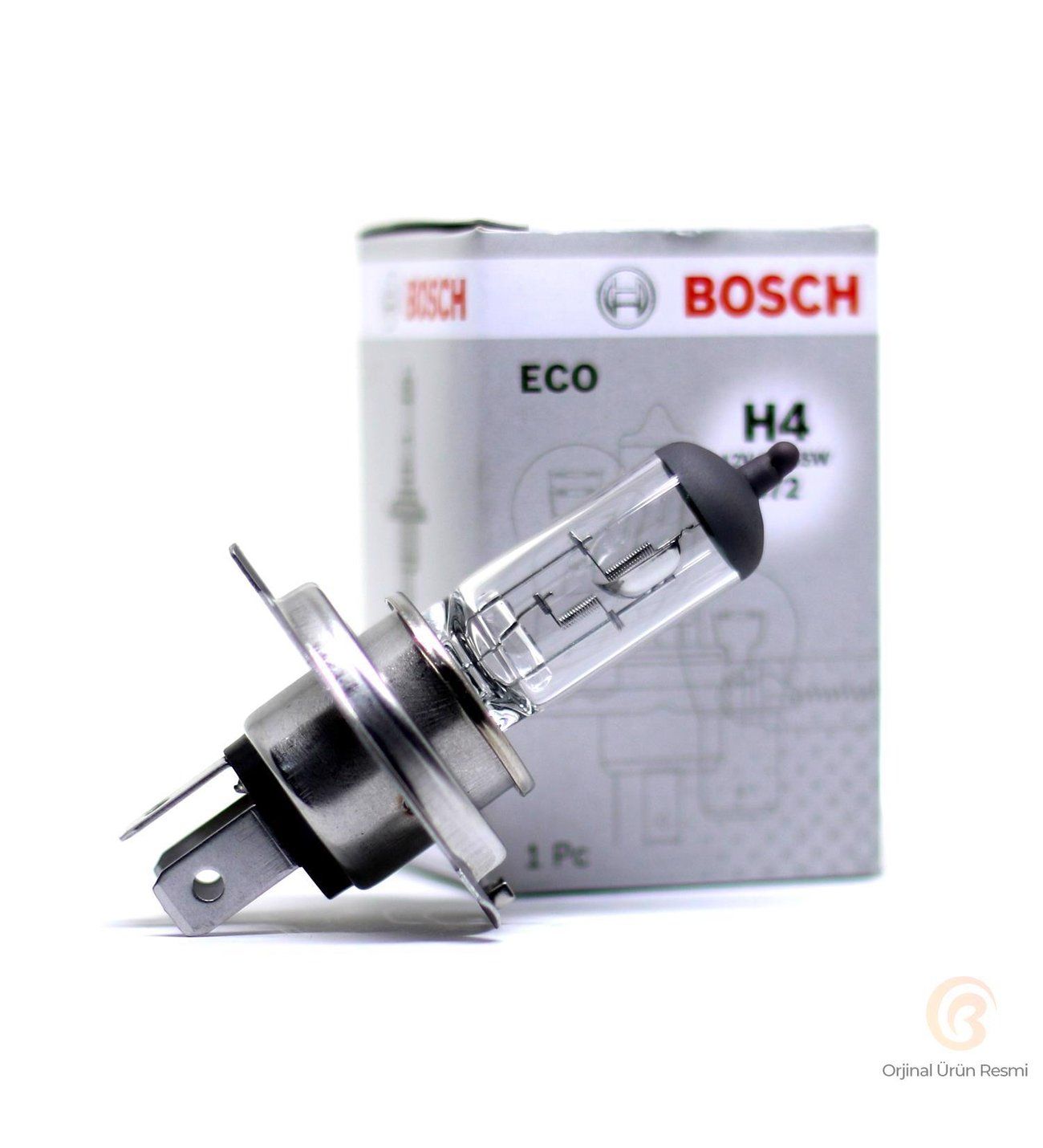 HELOJEN FAR AMPULU H-4 60/55 12V ECO BOSCH 1987302803