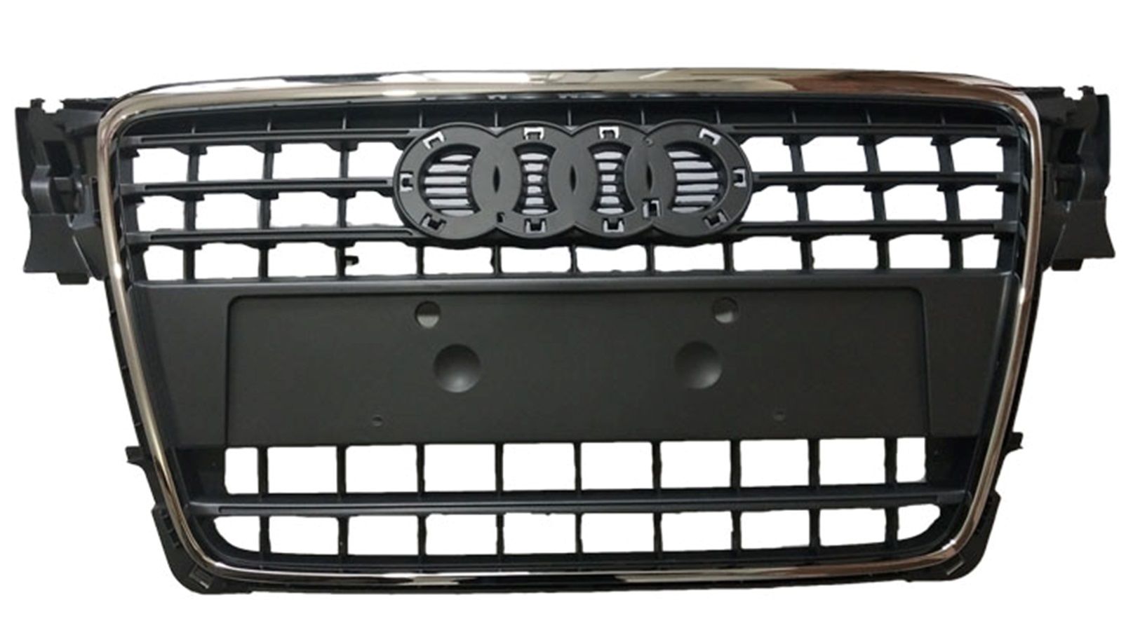 AUDİ A4 B8 ÖN PANJUR KOYU GRİ KROM ÇERÇEVELİ ARMASIZ 08-12 ARASI 8K0853651 290917