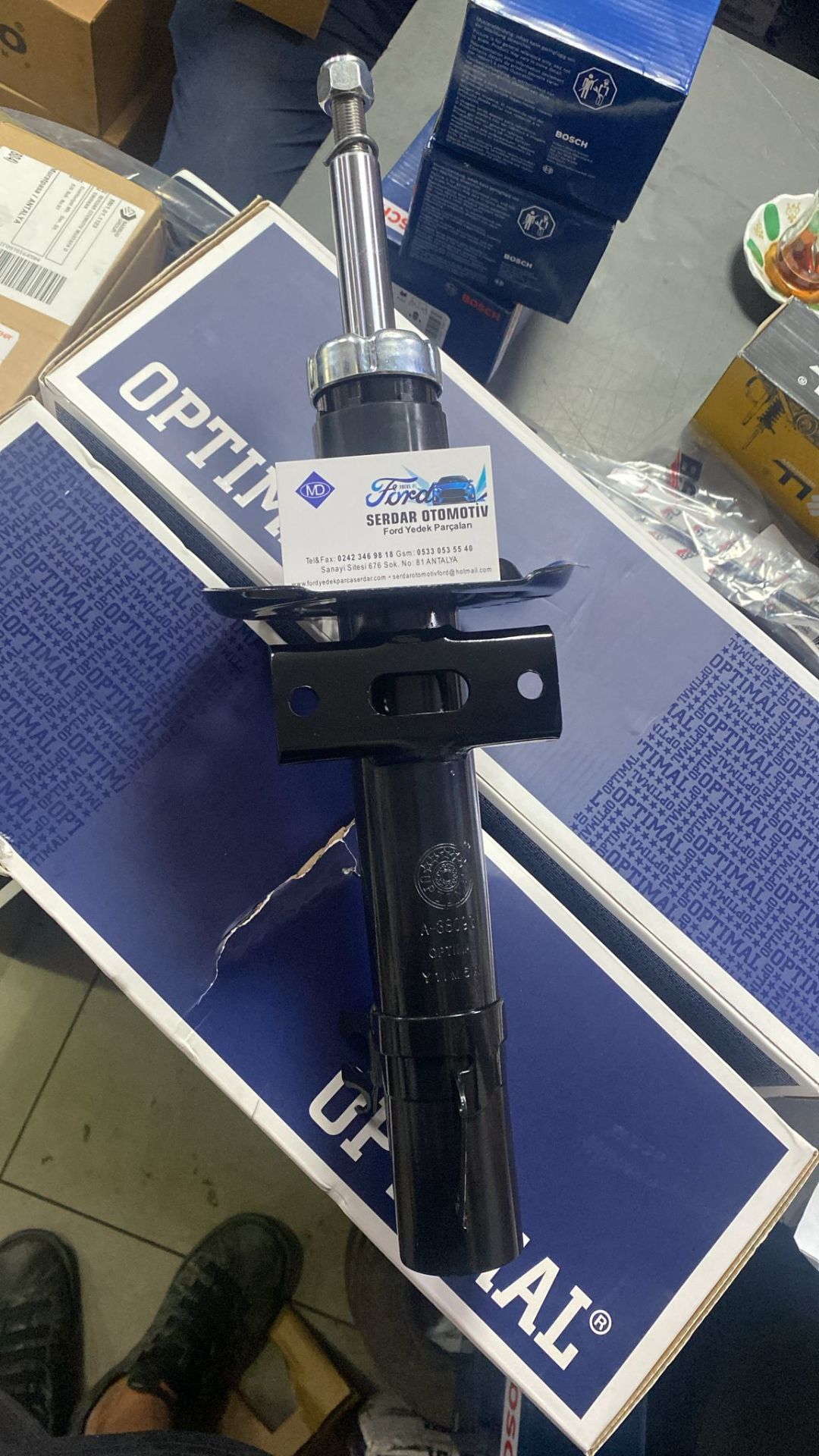 Vw Ön Amortisör Gazlı VW POLO A1 İBİZA 09-Sonrası Optimal A3809G 6R0413031C 6R0413031AJ