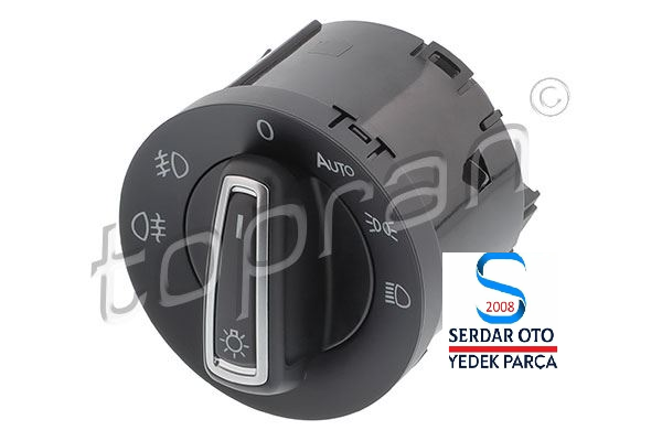 Far Anağtarı Sisli Polo Arona Golf7 İbiza Leon Toledo 13-Sonrası Topran 5G0941431AFW 120940001 K-33