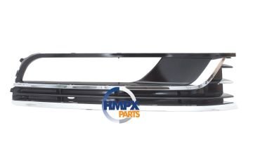 VW PASSAT B7 SİS FAR ÇERÇEVESİ SAĞ DELİKLİ (ÇİFT NİKELAJLI) PİANO BLACK 3AA854662B9B9 2-111