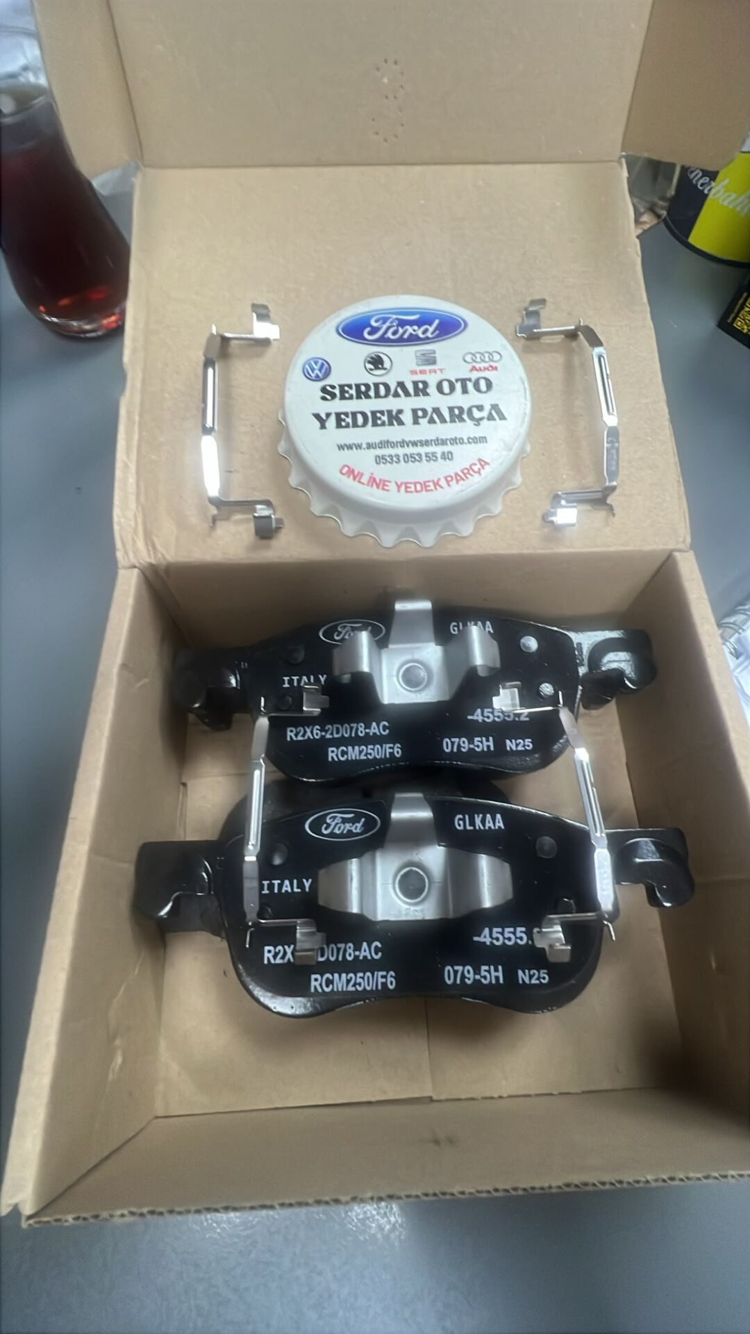 FORD YENİ COURİER ÖN FREN BALATA TAKIMI 24-SONRASI FORD OTOSAN KTH1BC2K021AC