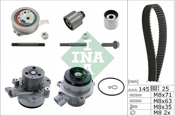 Vw TRİGER KAYIŞ SETİ DEVİRDAİMLİ Soketsiz Sensörsüz GOLF7-Audi A3-LEON-PASSAT B8-TİGUAN -CRAFTER CADDY CLHA-CLHB-DCXA-DCZA - DAWA CRLB-CRKB-CUVC-CXXB-CXFA-CXHA-CXHB-CXGA-CXGB DDYA DFSD 1,6 TDİ-2,0 TDİ İNA 530065032 04L198119B