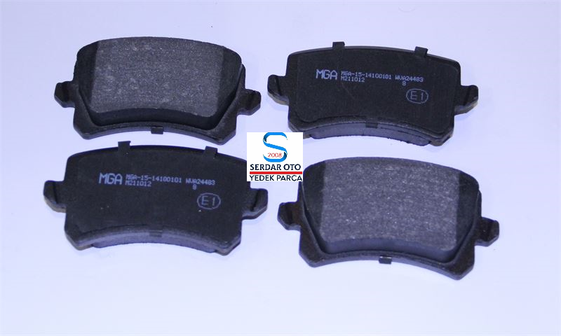 Volkswagen Arka Fren Balata Takımı Tiguan 08-11 ) ( Passat 06-15 ) MGA 55219 3AA6988451A