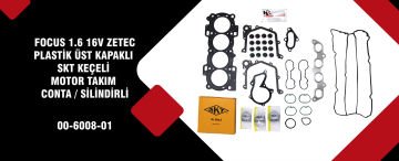 Focus 1.6 Benzinli Motor Takım Conta Skt Keçeli