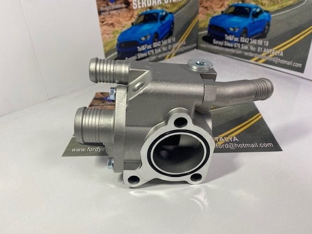 Ford Escort Mondeo CFİ CLX ZETECE 1.6 1.8 16V Termostat Yuvası Gövde Kapaklı Contalı Geniş Delikli Döküm 928m9k478