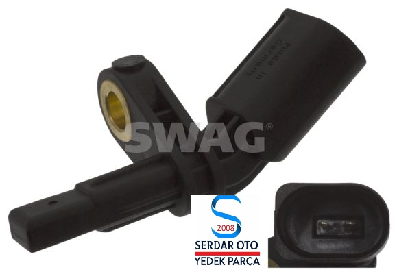Volkswagen Abs Sensörü Sol Ön T5 T6 Caddy Passat Amarok Golf SWAG 32923824 7H0927803 çek.3