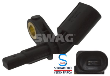 Volkswagen Abs Sensörü Sol Ön T5 T6 Caddy Passat Amarok Golf SWAG 32923824 7H0927803 çek.3