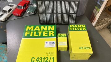 Vw Crafter 2.0 Tdi Mann-Filter Filtre Bakım Seti 2011-2016 4Lü Set 2011-2016 Arası HU7008Z MANN C43121 WK9024