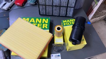 Vw Crafter 2.0 Tdi Mann-Filter Filtre Bakım Seti 2011-2016 4Lü Set 2011-2016 Arası HU7008Z MANN C43121 WK9024