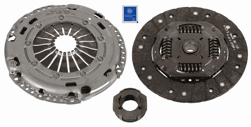 VOLKSWAGEN DEBRİYAJ SETİ BİLYALI GOLF JETTA-PASSAT-SCİROCCO-TOURAN 1.4TSİ 08 CAVD CAXA 228mm SACHS 3000970082 03C141015P D1-B5